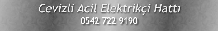 Cevizli Acil Elektrikçi 0542 722 9190